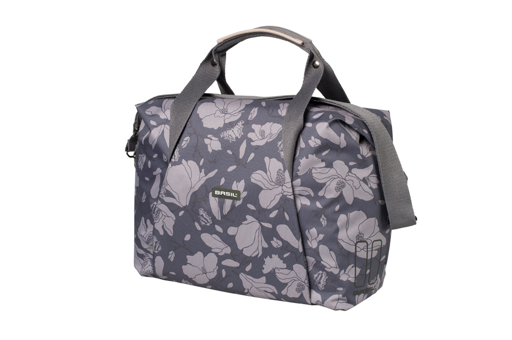 basil magnolia double pannier bag